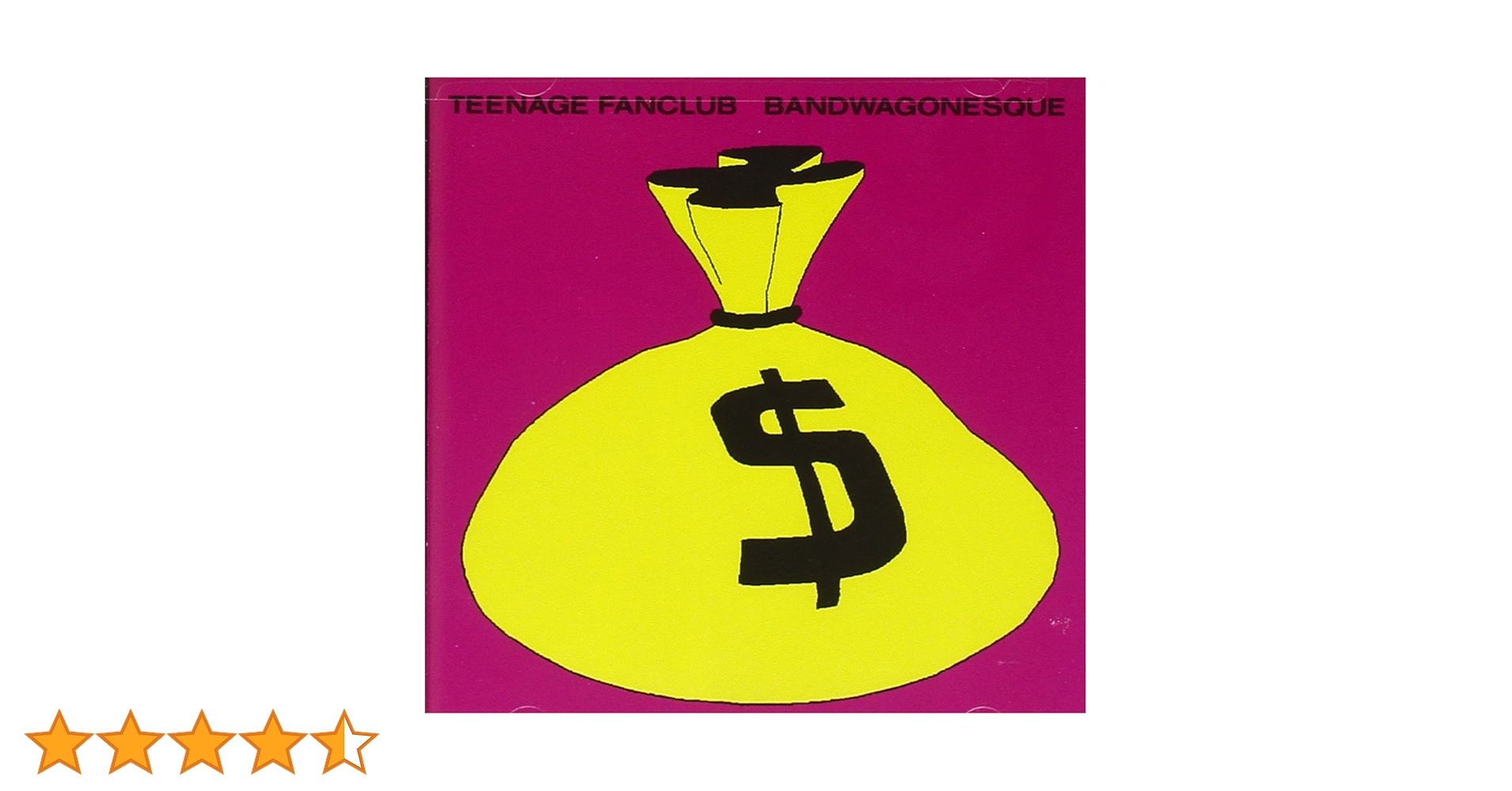 TEENAGE FANCLUB「BANDWAGONESQUE」LP レコード BANDWAGONESQUE (LP+7